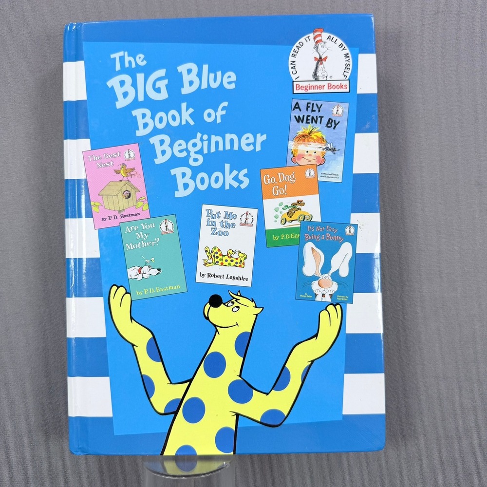 P.D. Eastman The Big Blue Book of Beginner Books Hardcover 2008 Childrens Book
